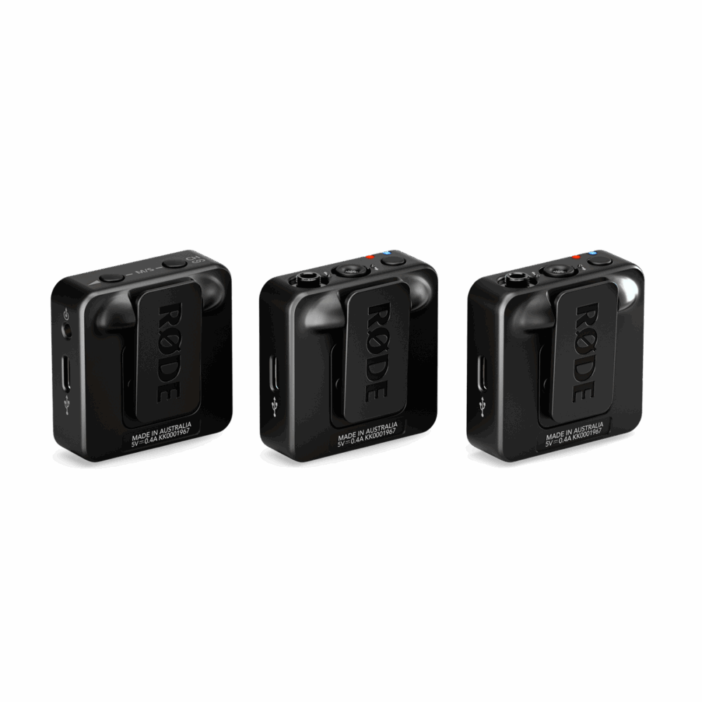 מערכת מיקרופון אלחוטי (Rode Wireless Go (Gen 3