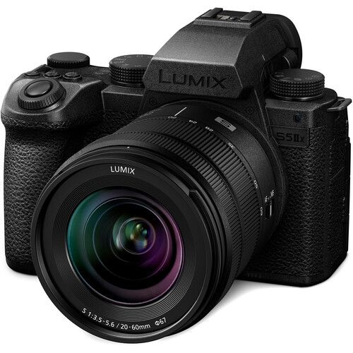 קיט מצלמה ועדשה Panasonic Lumix S5 IIX + 20-60mm