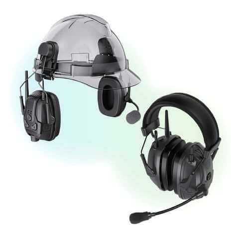 אוזניות הגנה משולבות תקשורת Eco Crew Safety Headset