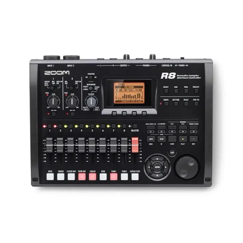 מיקסר הקלטה 8 ערוצים Zoom R8