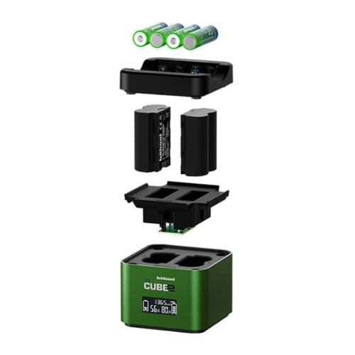 מטען מקצועי למצלמות Fuji דגם Hahnel ProCube2 – תמונה 3