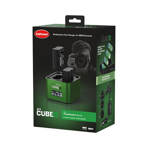 מטען מקצועי למצלמות Fuji דגם Hahnel ProCube2 – תמונה 5