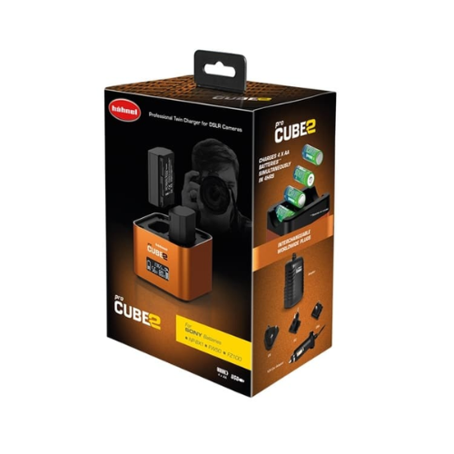 מטען מקצועי למצלמות Sony דגם Hahnel ProCube2 – תמונה 4