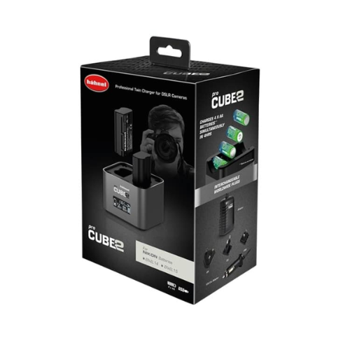 מטען מקצועי למצלמות CANON דגם Hahnel ProCube2 – תמונה 3