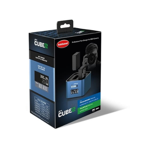 מטען מקצועי למצלמות Fuji ו-Panasonic דגם Hahnel ProCube2 – תמונה 4