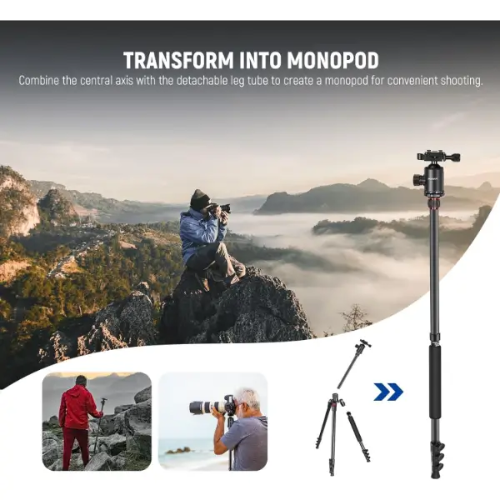 חצובה מונופוד 360° NEEWER Tripod Monopod – תמונה 5