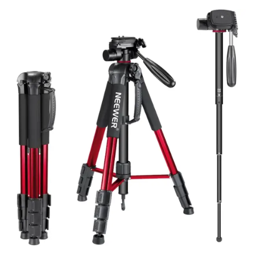 חצובה/מונופוד אלומיניום NEEWER Aluminum Tripod Monopod