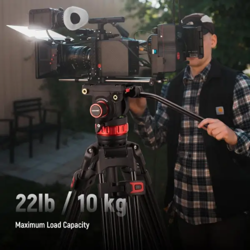 חצובת וידאו מקצועית NEEWER Video Tripod TP75 – תמונה 6