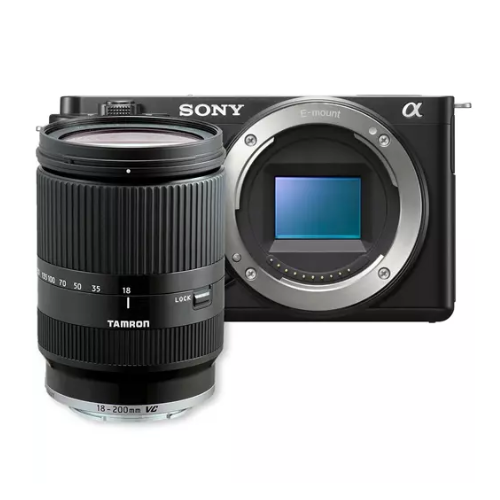 מצלמה חסרת מראה סוני Sony ZV-E10 + 18-200mm VC (Sony NEX) - קיט