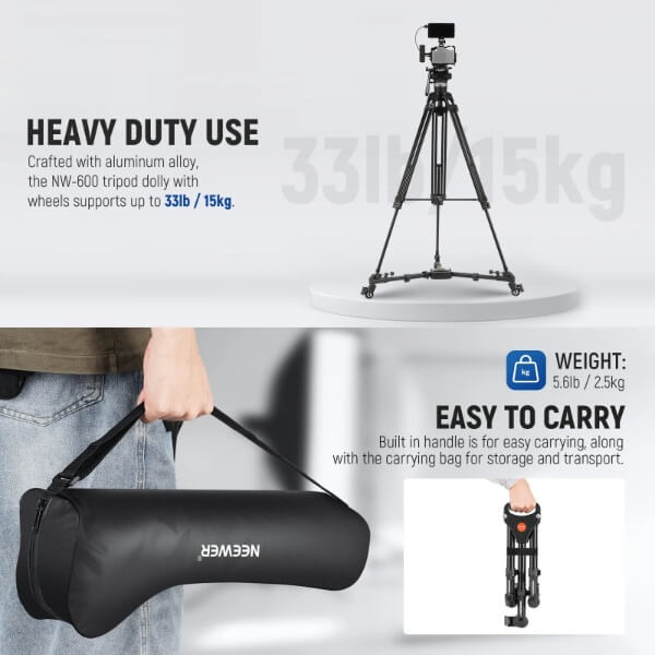 Neewer Medium Tripod Dolly