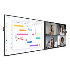 מערכת ועידות וידאו DTEN D7X Dual 75″ – מסך מגע 4K עם מצלמות חכמות ומיקרופונים מובנים